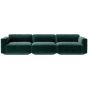 Teddy-george - Ruthwell Couch / Sofa In Green Velvet