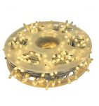 ZYF-D198 50M Clear Warm White Cable Reel LED Bubbles Light 220L