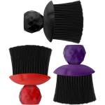 Neck Brush With Diamond Shape Handle Assorted Colours