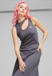 Puma Dare To GYM2K Maxi Dress - Galactic Gray
