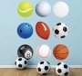 Sport Balls Wall Sticker Set