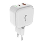 Snug 2 Port Usb type C Wall Charger 45W – White