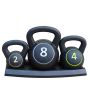 Slazenger Kettlebell Set - 2KG 4KG & 8KG