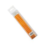 Yellow Barrel Rubber-tipped Pencils 4’S Hb X 24