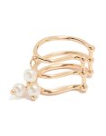Goldair Gold Pearl Layered Ear Cuff