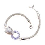 Elegant And Delicate Women's Bracelet Tanzanite Fox Bracelet