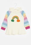 PoP Candy Hooded Dress - Ecru