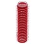 Cling Hook & Loop Hair Perm Curlers 13MM Red 12/PACK