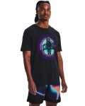 Men's Ua Curry Lights Short Sleeve - Black LG