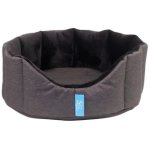 Comfort Pets Furever Tulip Pet Bed Small charcoal For Small Pets