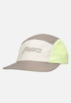 ASICS 5 Panel Cap - Taupe Grey mineral Beige huddle Yellow