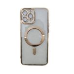 Clear Magsafe Compatible Case With Color For Apple Iphone 15 Pro Max