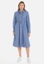 Tommy Hilfiger Org Co Stripe Midi Shirt Dress - Nola Stripes / Desert Sky