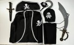Pirate Kids Accessories Set 6 Pcs Knife Optional