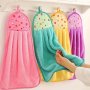 3PCS Of Microfiber Coral Fleece Hand Towels Super Absorbent Cleaning Cloths For The Kitchen