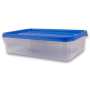 Plastic Lunch Box 1.2L Assorted - Rectangular Shape