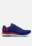Under Armour Ua Charged Breeze - Bauhaus Blue white bolt Red