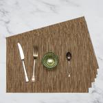Brown Textured Placemats - 6 Pack