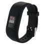 For Garmin Vivofit 3 Smart Watch Silicone Watch Band Length: About 24.2CM Black