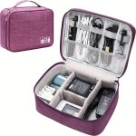 1PC Electronics Organizer Travel Universal Cable Organizer Bag Waterproof Electronics Accessories Storage Cases For Cable Charge