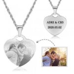 CNE104724 - Personalized Photo Necklace Stainless Steel