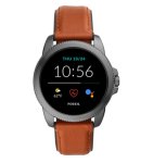 Fossil Gen 5E Smartwatch Brown steel 2021