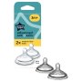 Tommee Tippee Advanced Anti-colic Medium Flow Teat 2 Pack 3M+