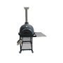 Festivo - Wood-fire Pizza Oven Optional Mobile Stand - Midnight Black