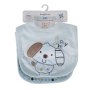 Deluxe Baby Bibs - 2 Pack - Dog