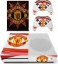 Decal Skin For Xbox One S: Manchester United Red + White