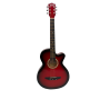 FTS -FA-380C-RDS Full Size Cutaway Acoustic Guitar Red