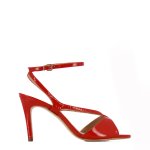 Strappy Ankle Strap Sandal -red