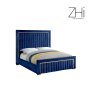 Navy Blue Royal Double Bed