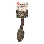 Furzz Braided Animal Dog Toys - Buffalo