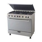 Goldair 5 Burner Electric Oven Ggo 90CM Stainless Steel
