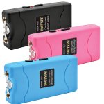 Handheld 800-TYPE Stun Gun Black Blue Or Pink