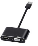 USB 3.0 To HDMI Vga Adapter USB HDMI USB Vga Adapter For 2 Monitors Pk