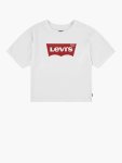 Levi's Levis Girls Light Bright Cropped T-Shirt In White - White 7