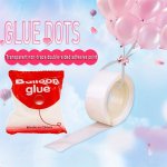 2PCS Balloon Glue Balloon Accessories Double-sided Tape Traceless And Wall-friendly Anniversary And New Year Celebration Supplie