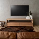 Linear Tv Unit 1.8M Oak