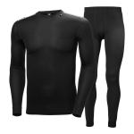 Men's Hh Comfort Lightweight Base Layer Set - 990 Black XXL