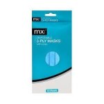 Mx Disposable Face Mask 3PLY 10
