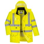 S427-HI-VIS Breathable 7-IN-1 Traffic Jacket