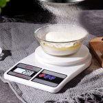 High-precision Digital Scale For Office Kitchen & Baking - Compact Design 10KG 22LB Range Accurate To 1G