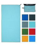 Eccosophy Microfiber Beach Towel Quick Dry Gym Towel Highly Absorbent With Ribbed Texture Lightweight Ideal For Travel Pool Yoga