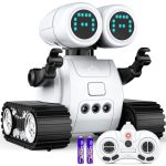 Hamourd Robot Toys For 3 Years Old Boys Girls- Robots With Walkie-talkie Function Gesture Sensing Flexible Head & Arms Programmi