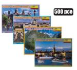 Puzzle Jigsaw Landscape Asstd 500PC
