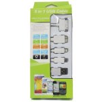 MicroWorld USB Cable 5 In 1 White