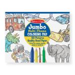 Melissa Jumbo Coloring Pad Blue