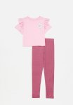 PoP Candy Frill Tee & Legging Set - Pink